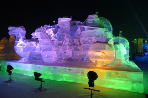 Harbin Ice Sculpture Festival 哈尔滨国际冰雪节