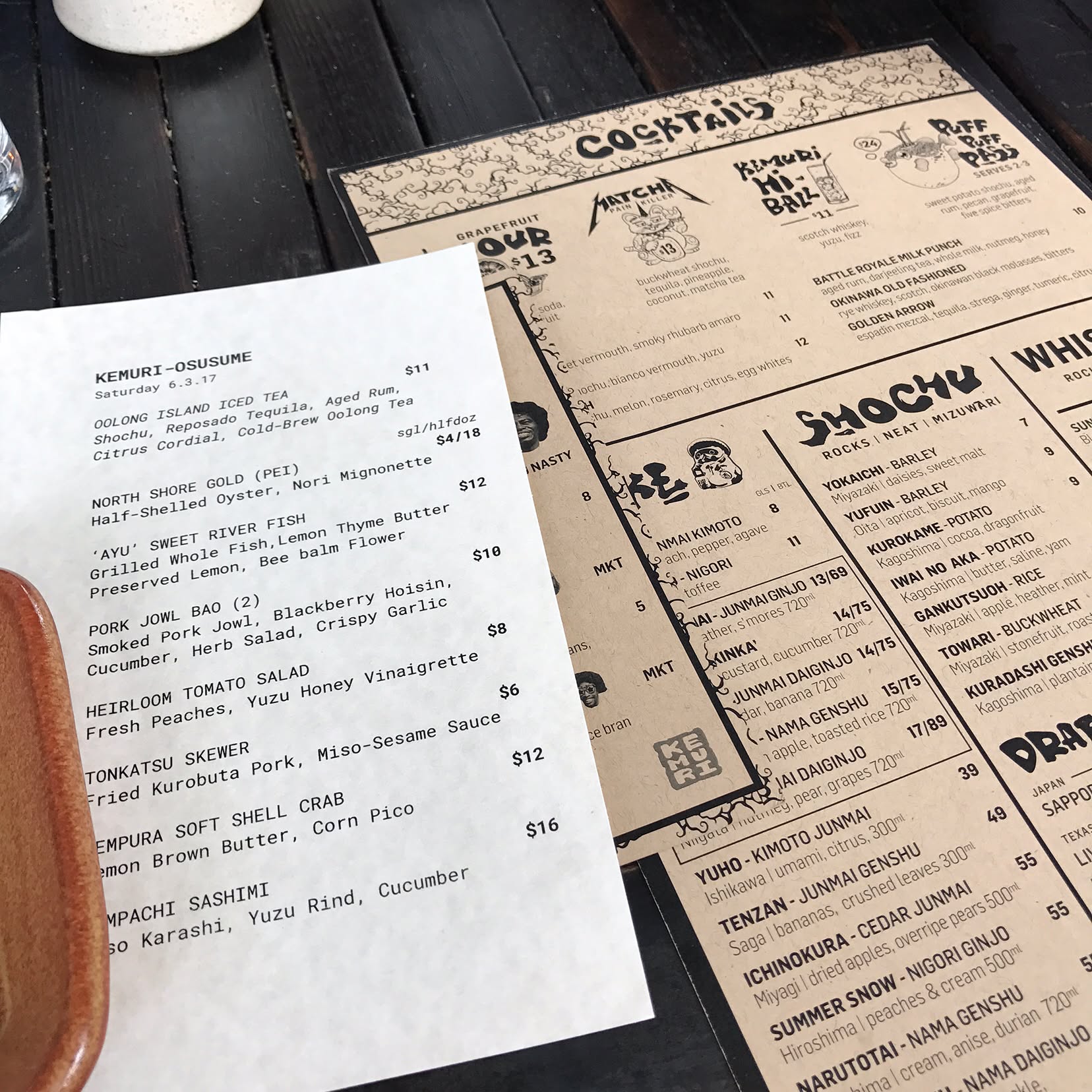 Japanese "Texan" izakaya Tako sunomono was my favorite - the octopus was more...