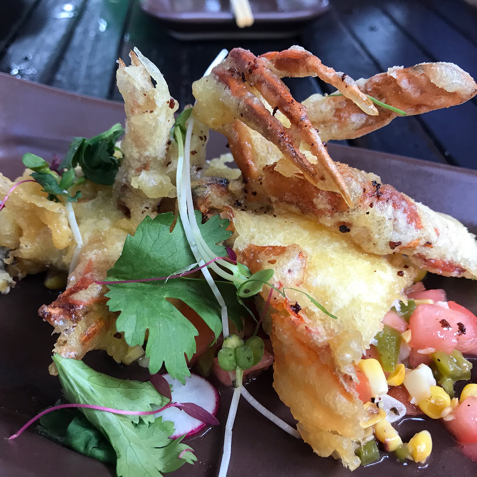 Japanese "Texan" izakaya Tako sunomono was my favorite - the octopus was more...