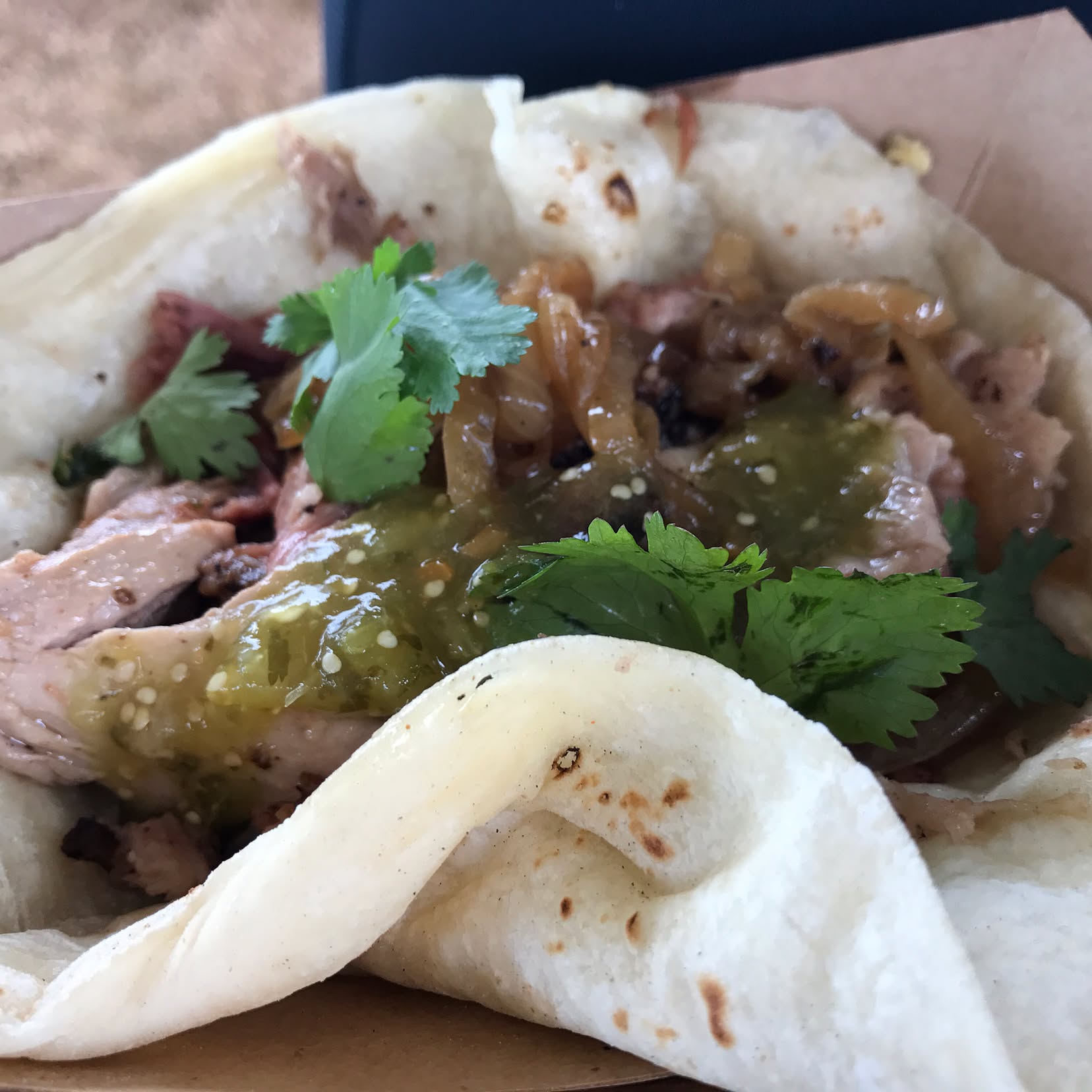 my co-worker was right - best breakfast tacos