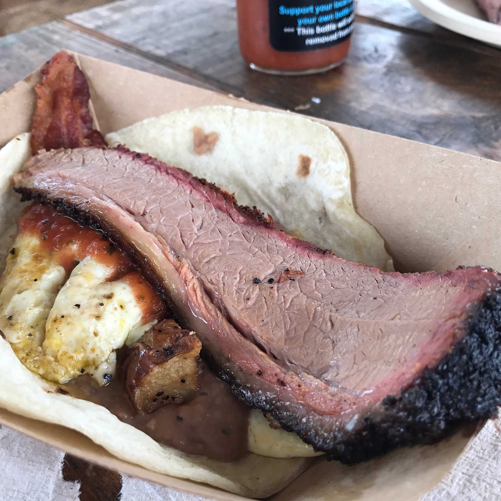 my co-worker was right - best breakfast tacos