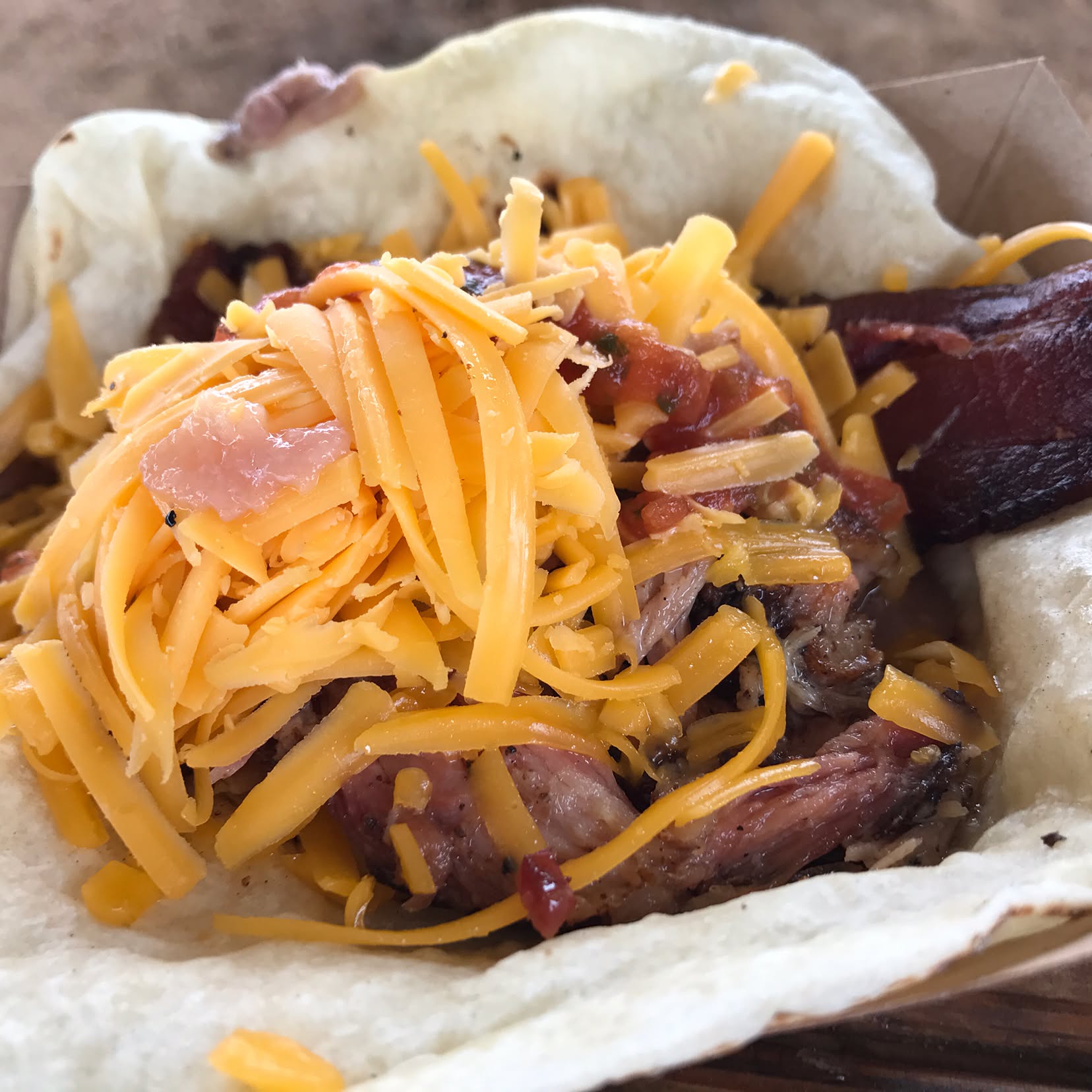 my co-worker was right - best breakfast tacos