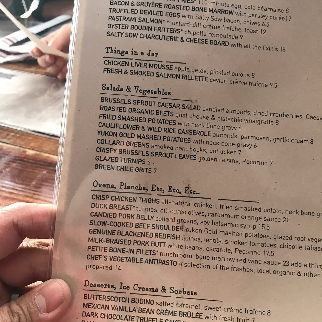 Dinner with family at  (I love this name