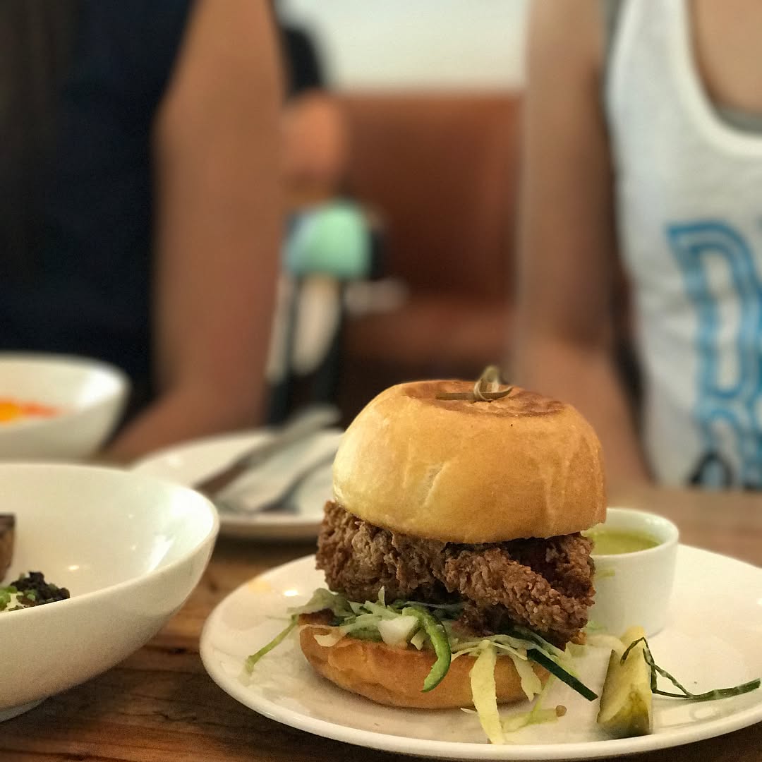 Didn't know brunch was serious in   , pastrami hash, and Bloody Mary were yummy