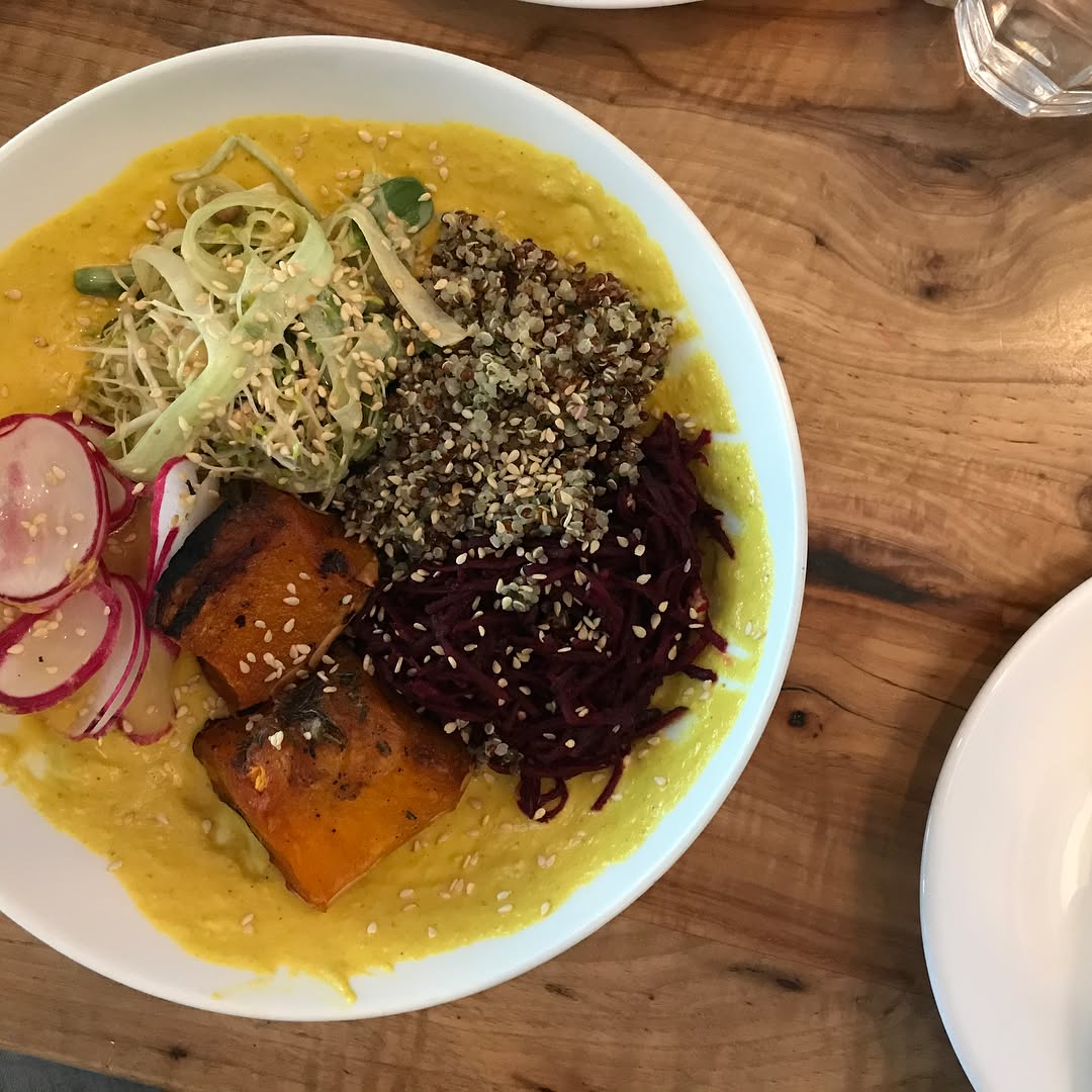 Didn't know brunch was serious in   , pastrami hash, and Bloody Mary were yummy