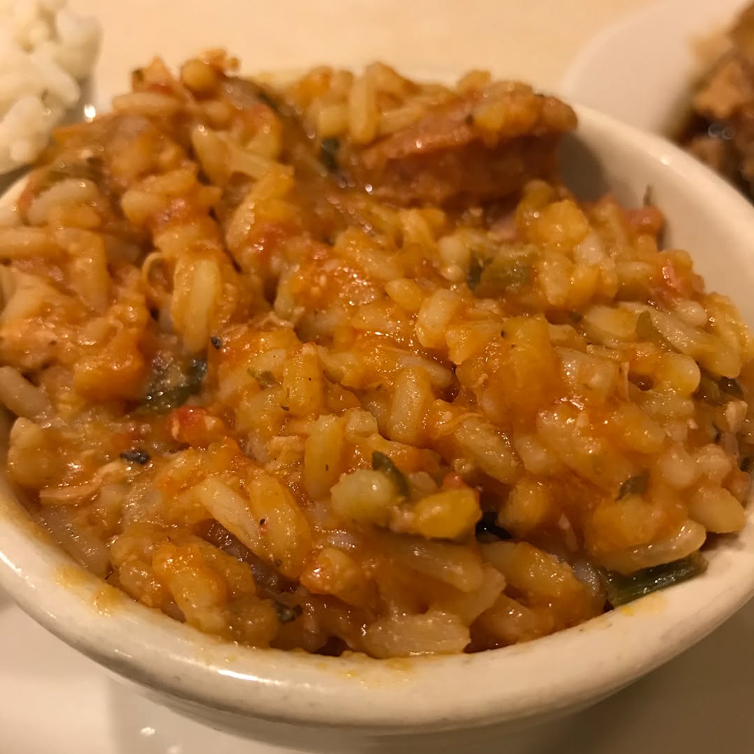 Jerry’s Jambalaya, Mar’s Gumbo, and Bread Pudding
