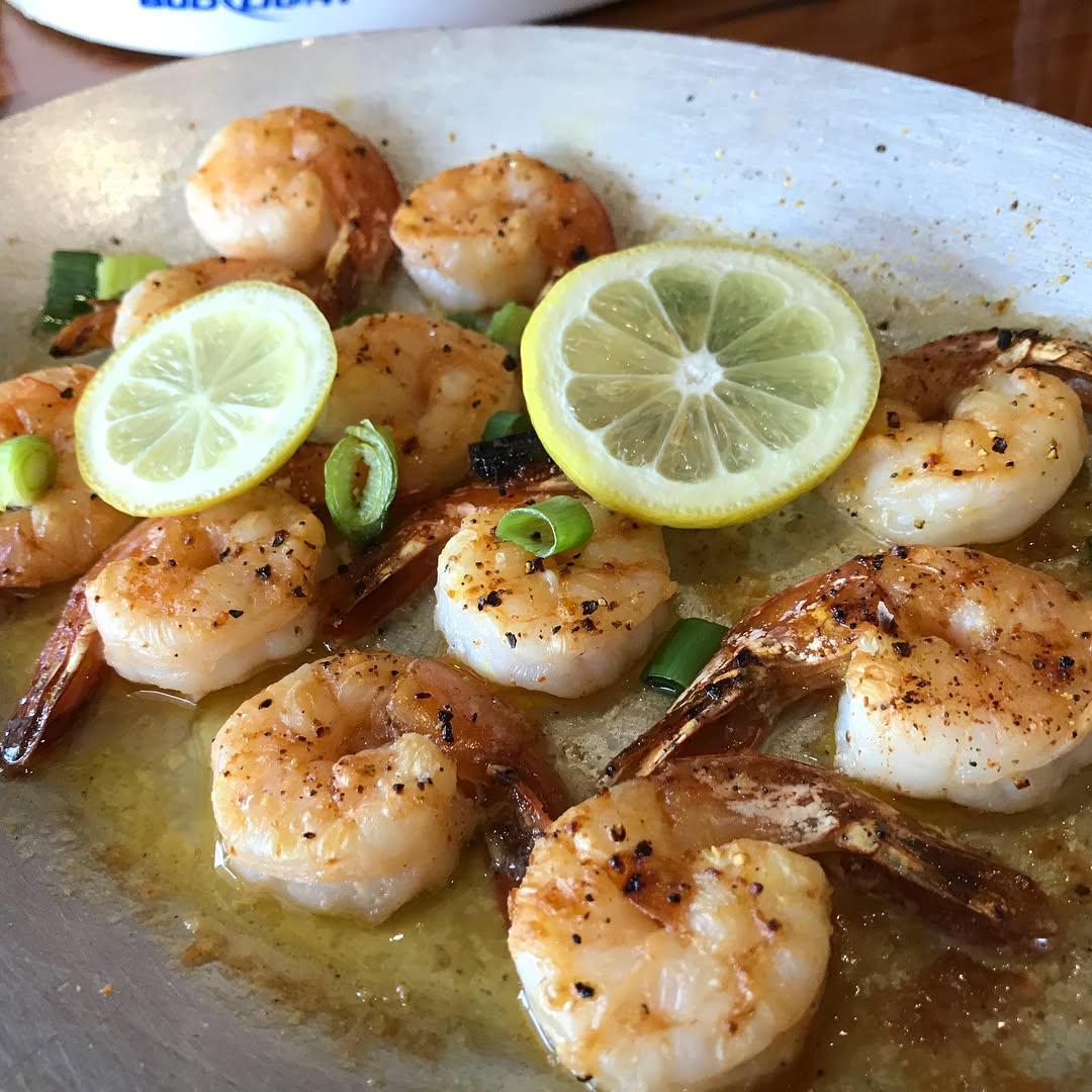 Catfish and seafood at the world famous thin fried catfish, boiled blue crab,...