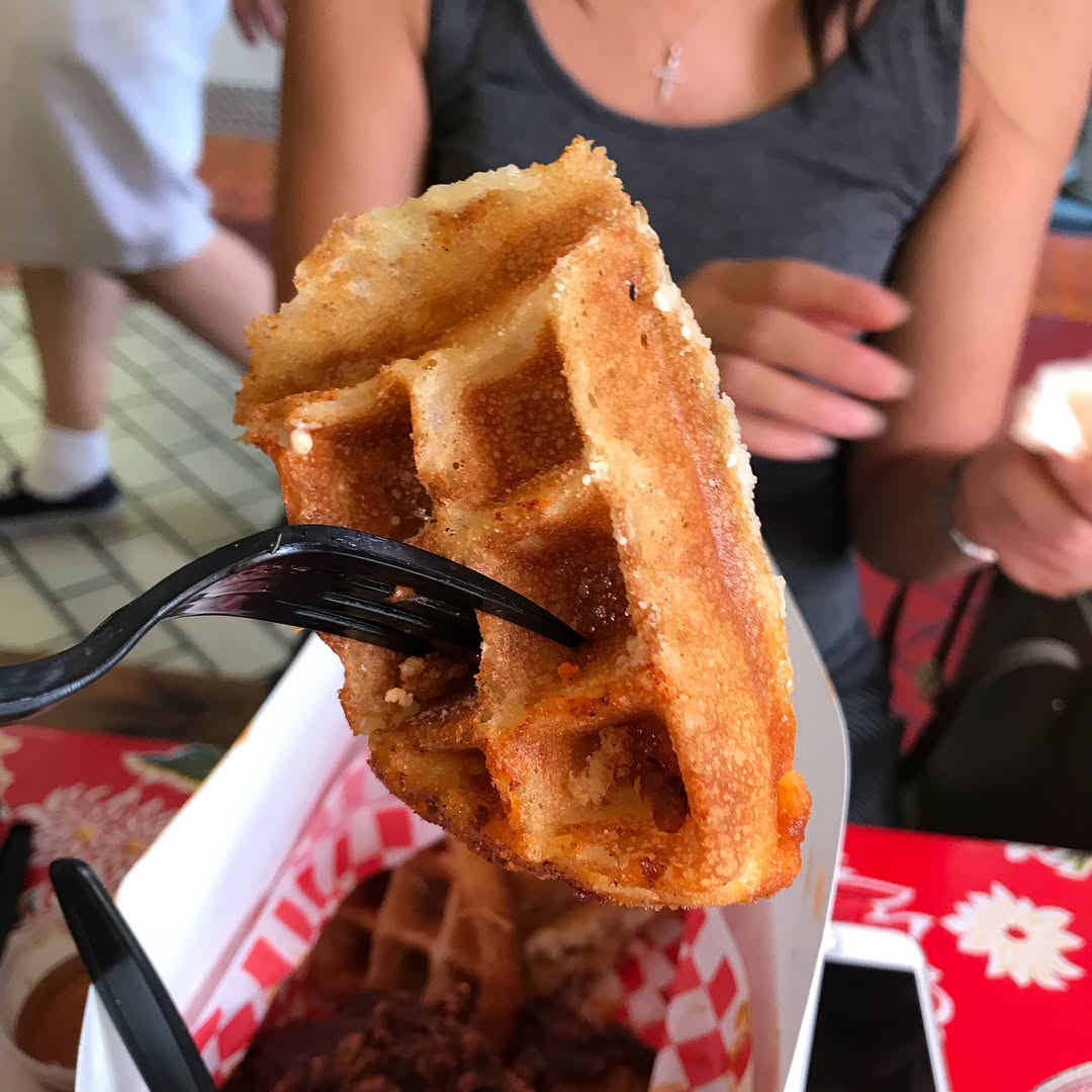 Weekend Chicken and Waffles at