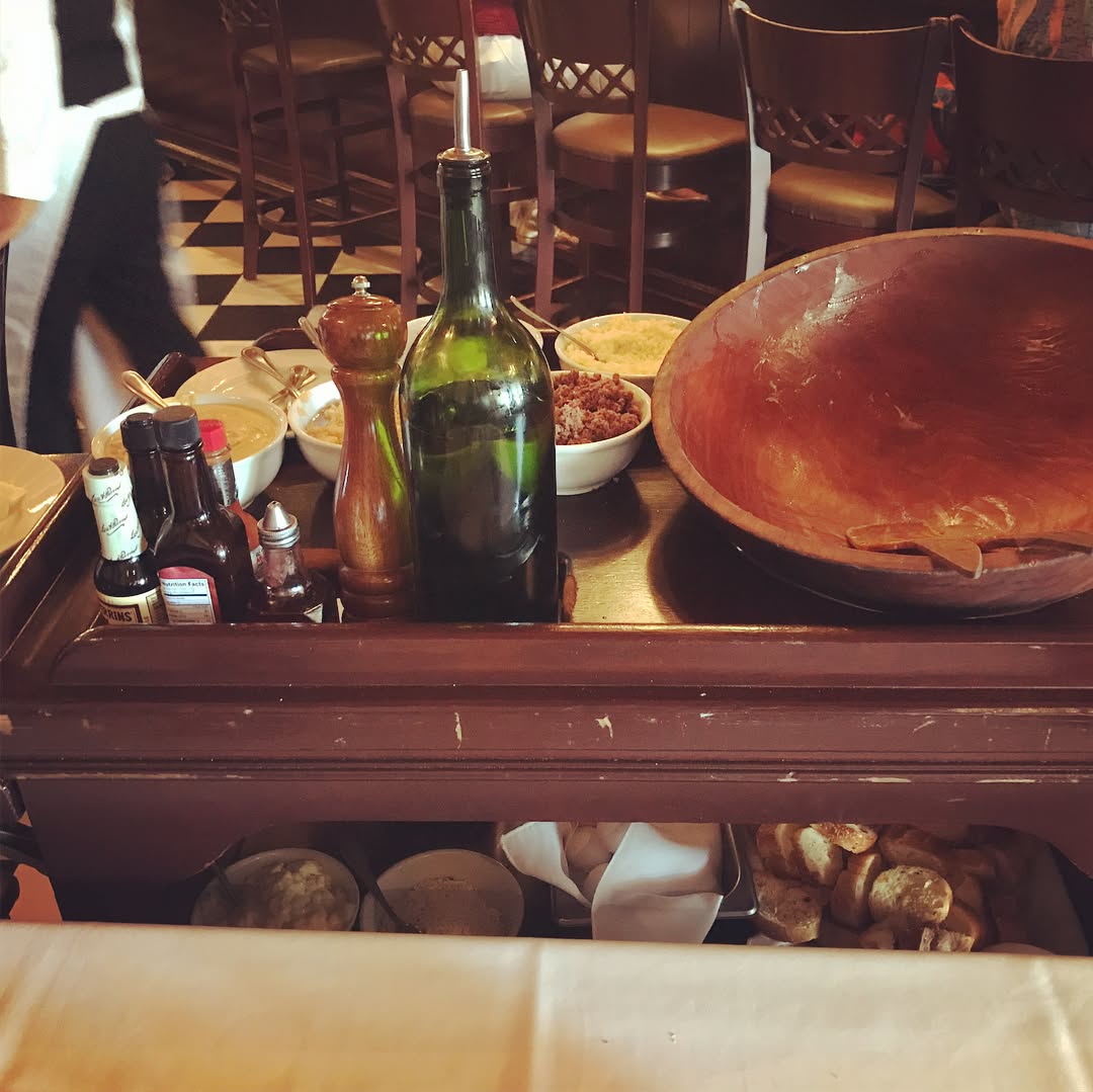 The Caesar Salad at Hotel Caesar in Tijuana