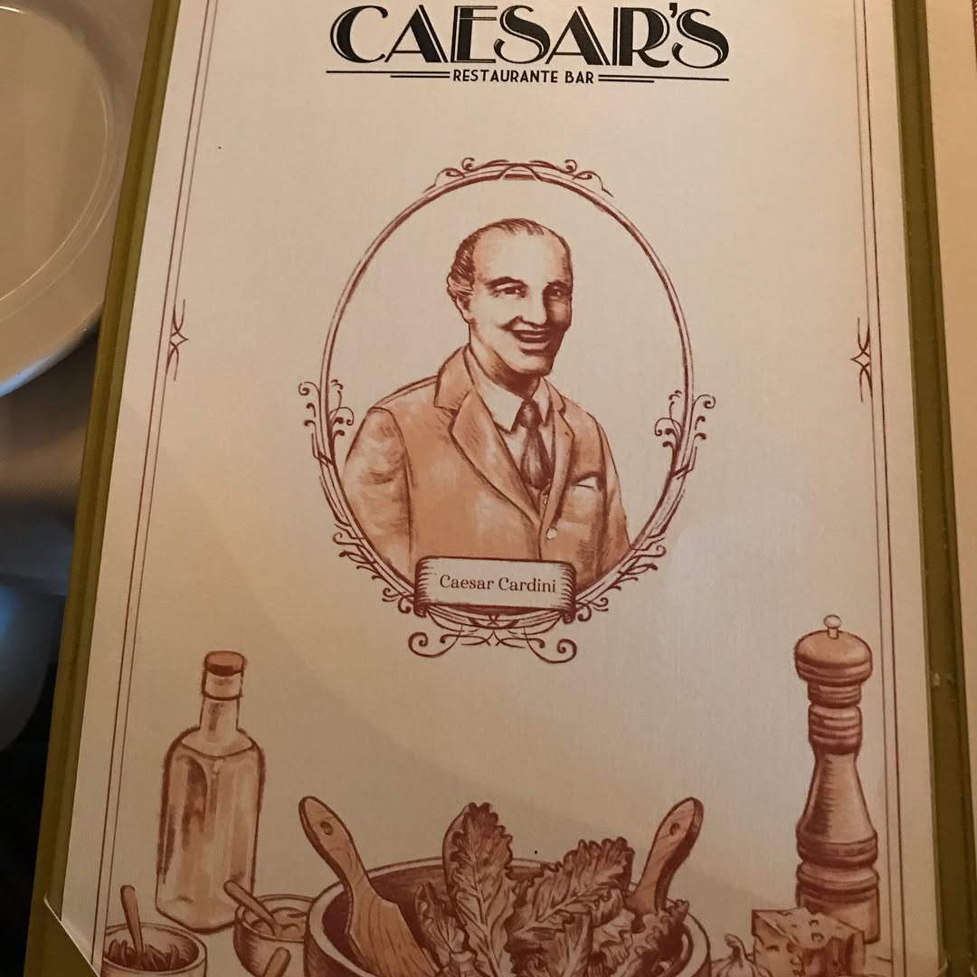 The Caesar Salad at Hotel Caesar in Tijuana