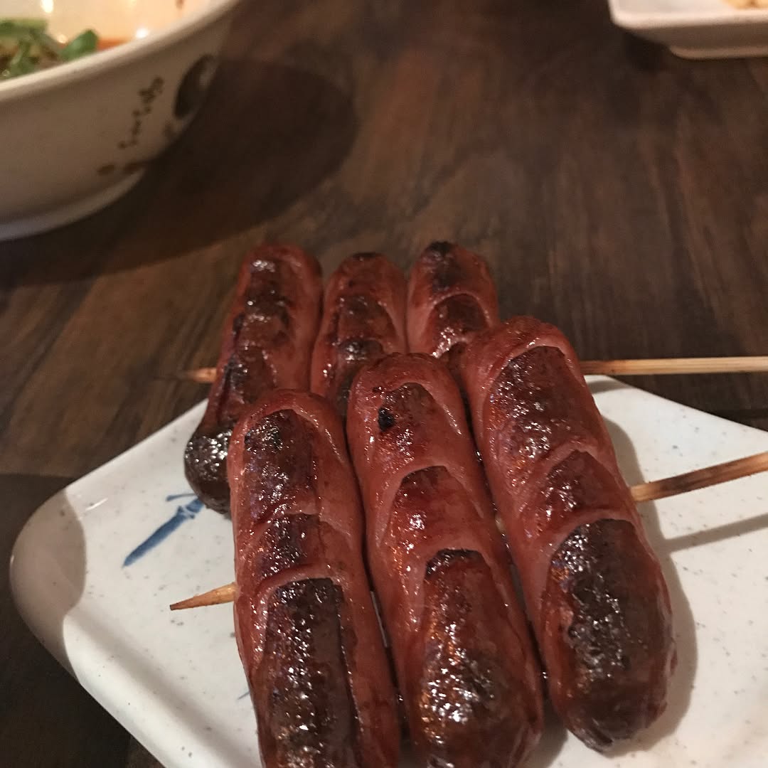 Chinese Skewers Beer House with chicken thigh, cheese & chicken, beef, lamb, ...