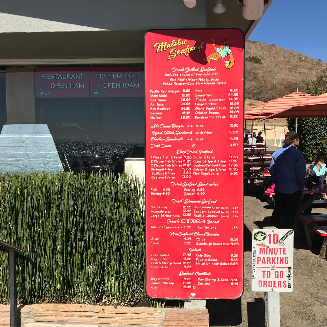 Fish and fries at Malibu Seafood      good price compared to San Marino seafood