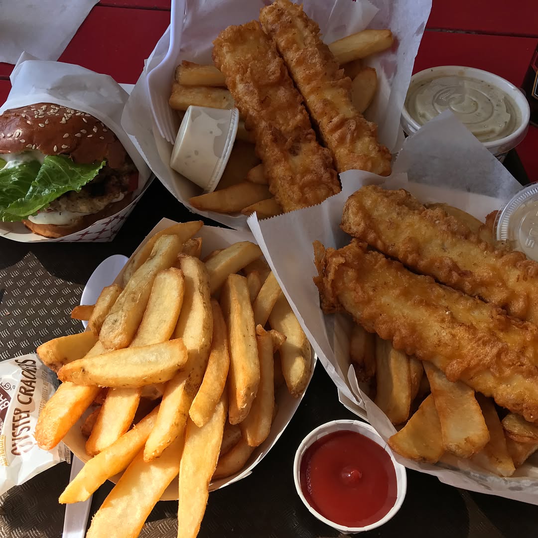 Fish and fries at Malibu Seafood      good price compared to San Marino seafood