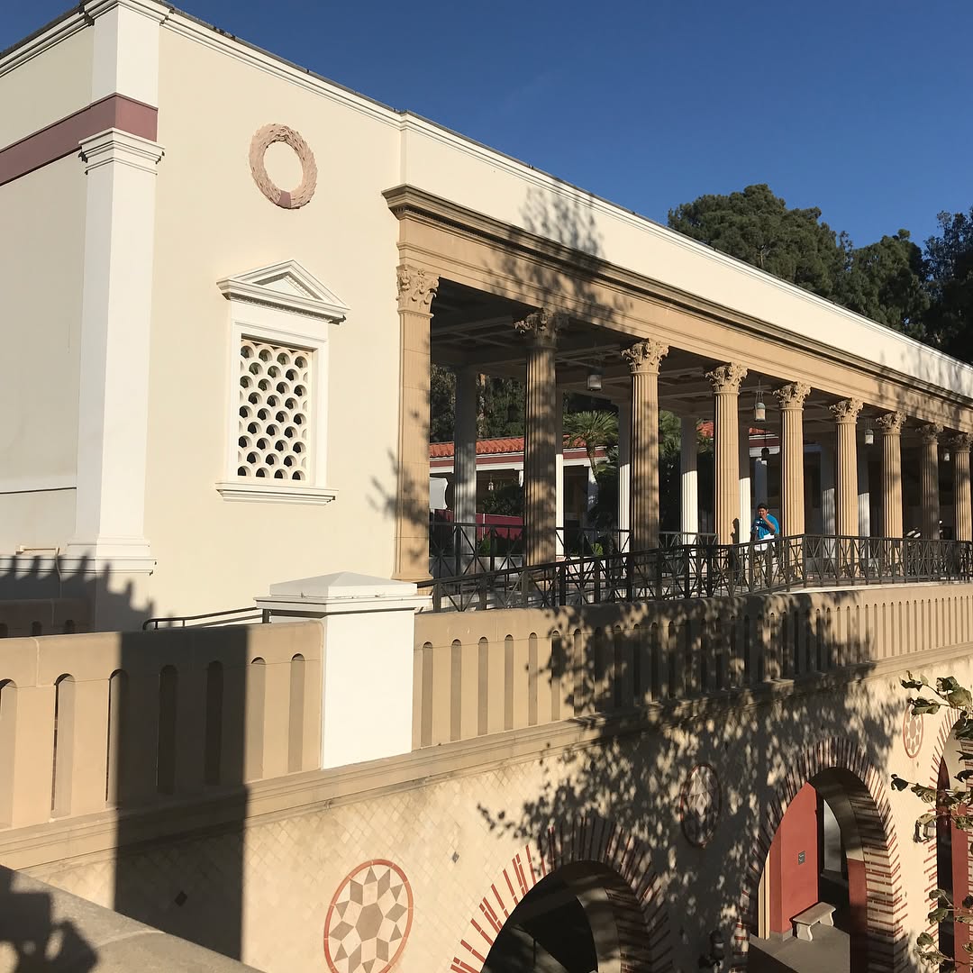 Getty Villa museum exterior