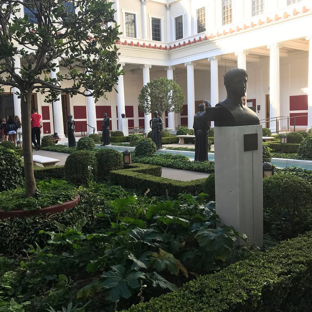 Getty Villa museum exterior