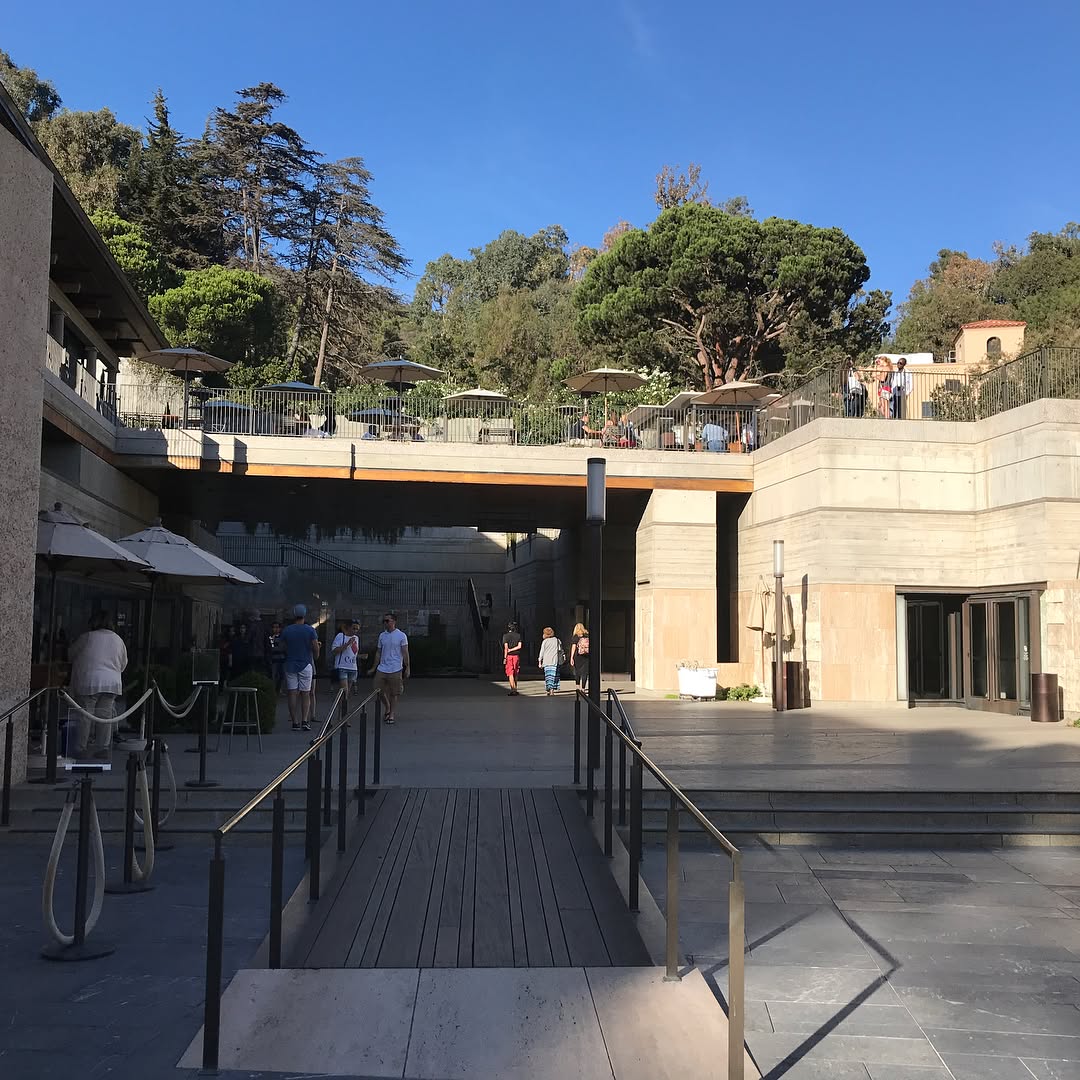 Getty Villa museum exterior