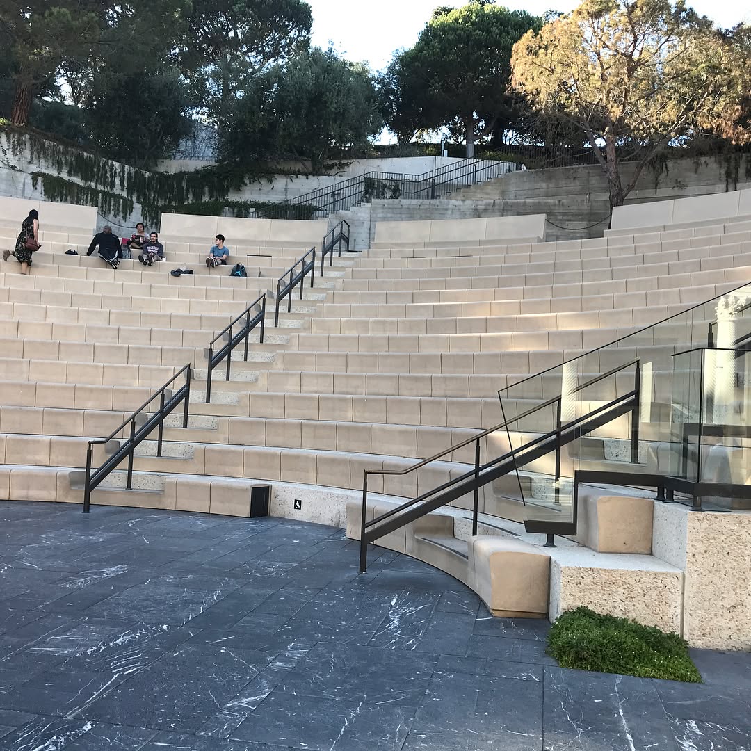 Getty Villa museum exterior