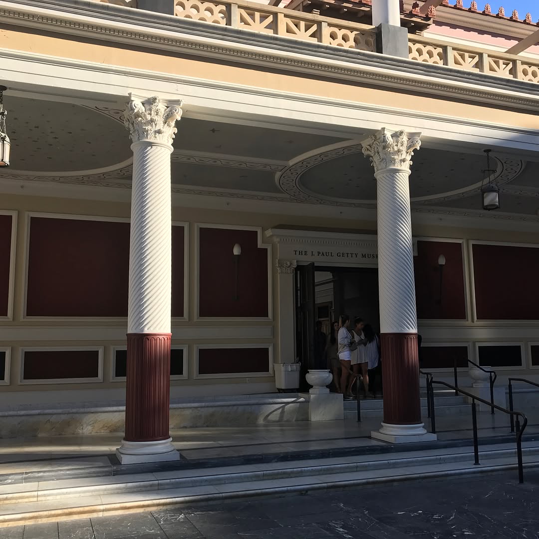 Getty Villa museum exterior