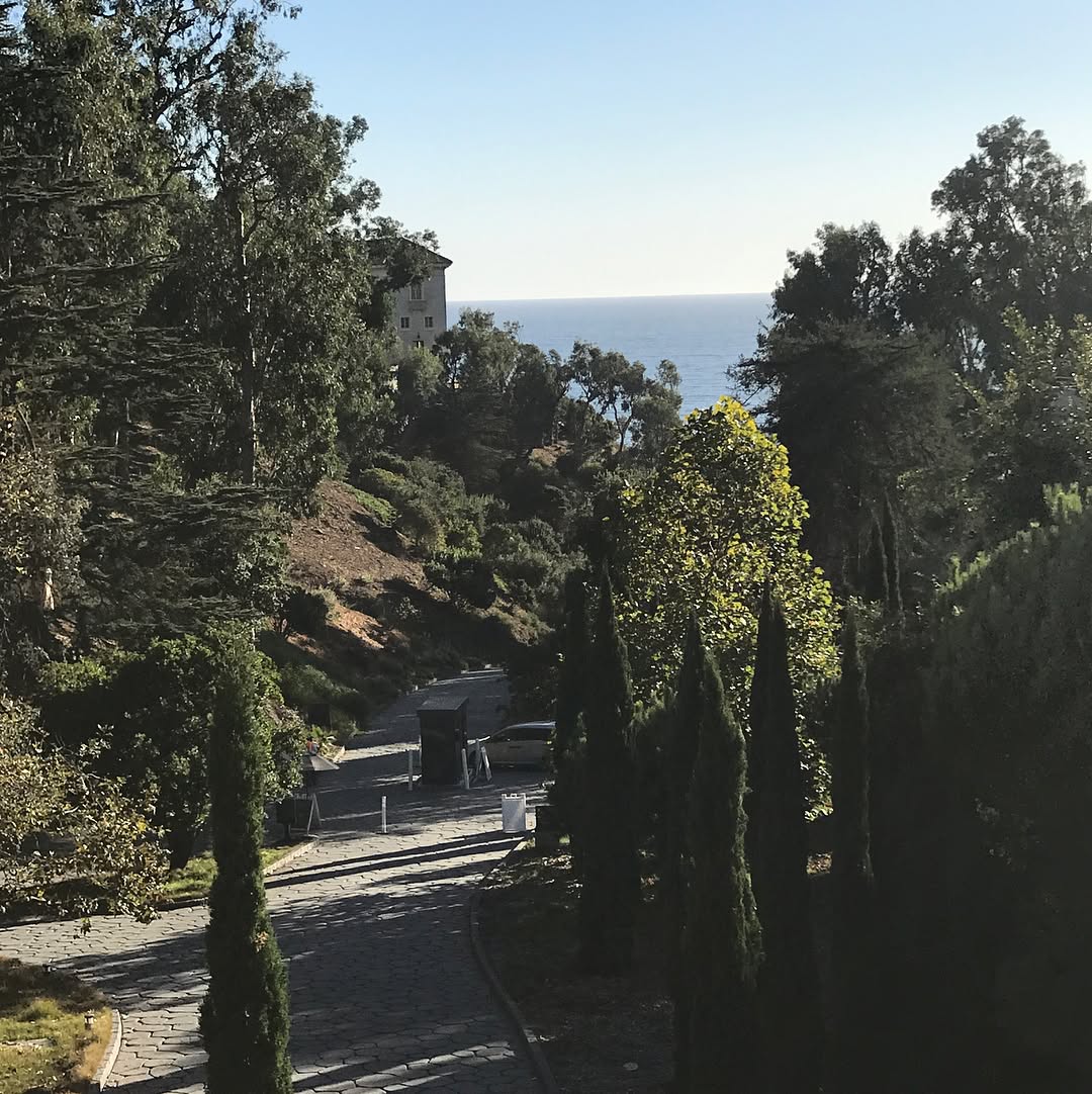 Getty Villa museum exterior