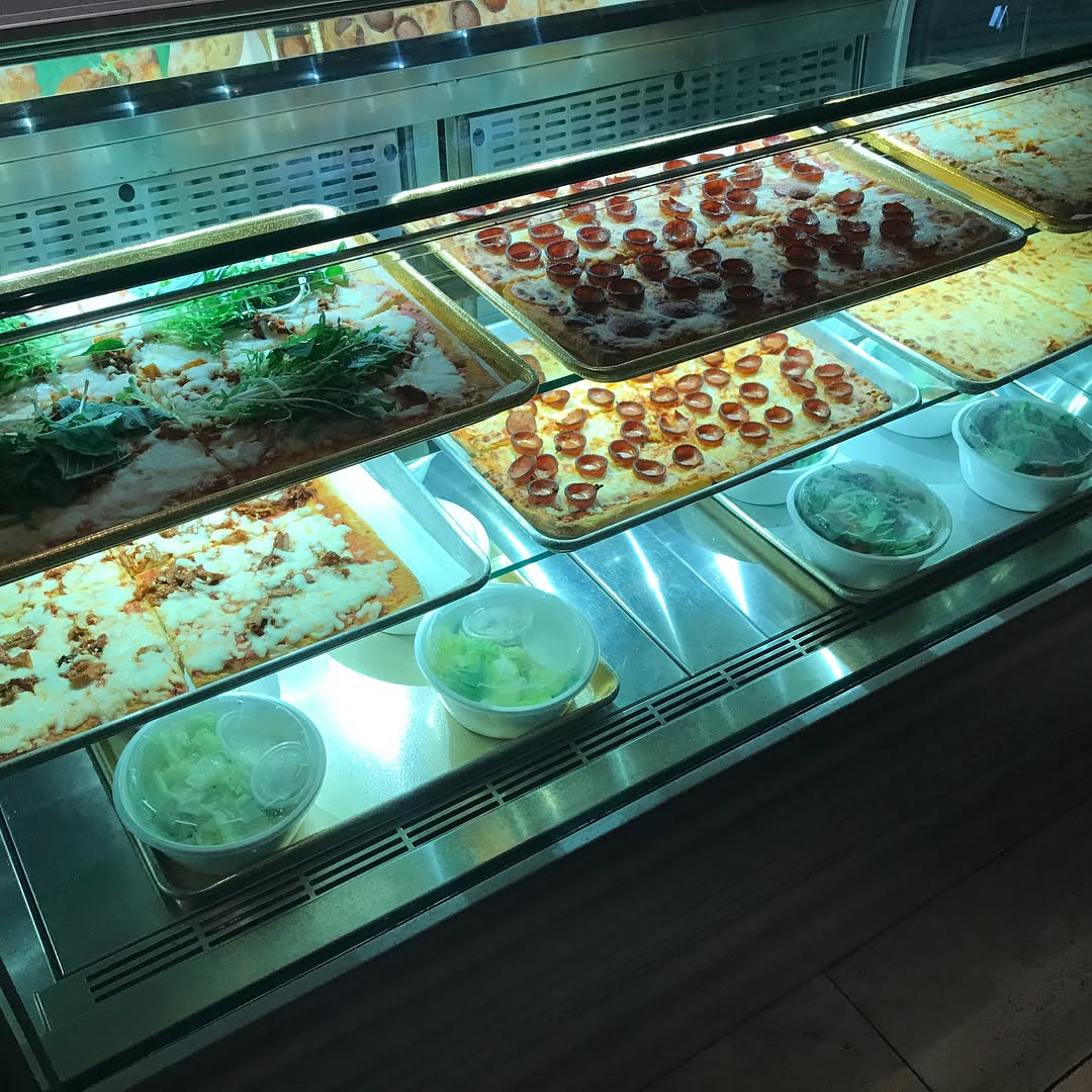 Pizza at POT Pizza    in  had the pepperoni pizza and the Ktown special (with...