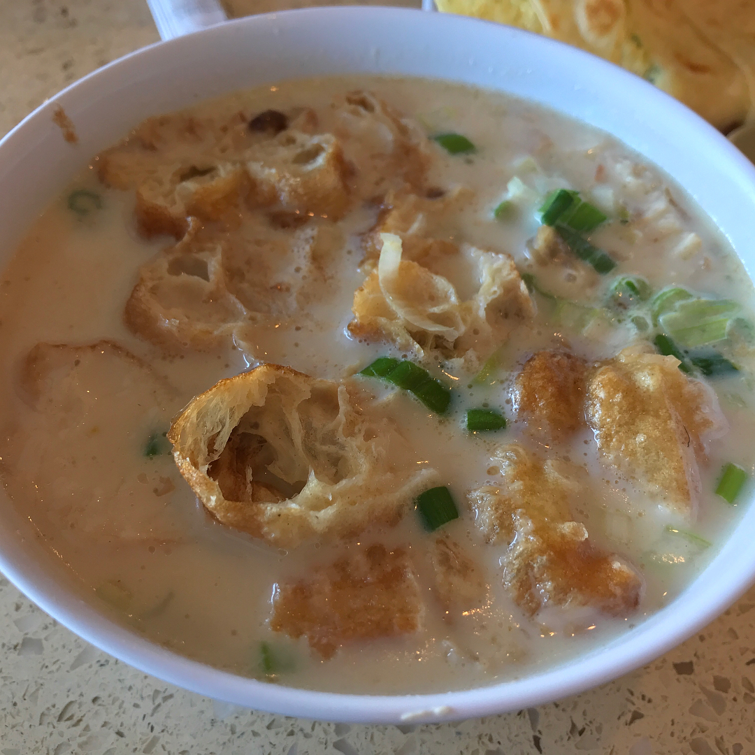 Taiwanese breakfast with Rice Burritos 飯糰, egg crepe roll 蛋餅, fried radish ca...