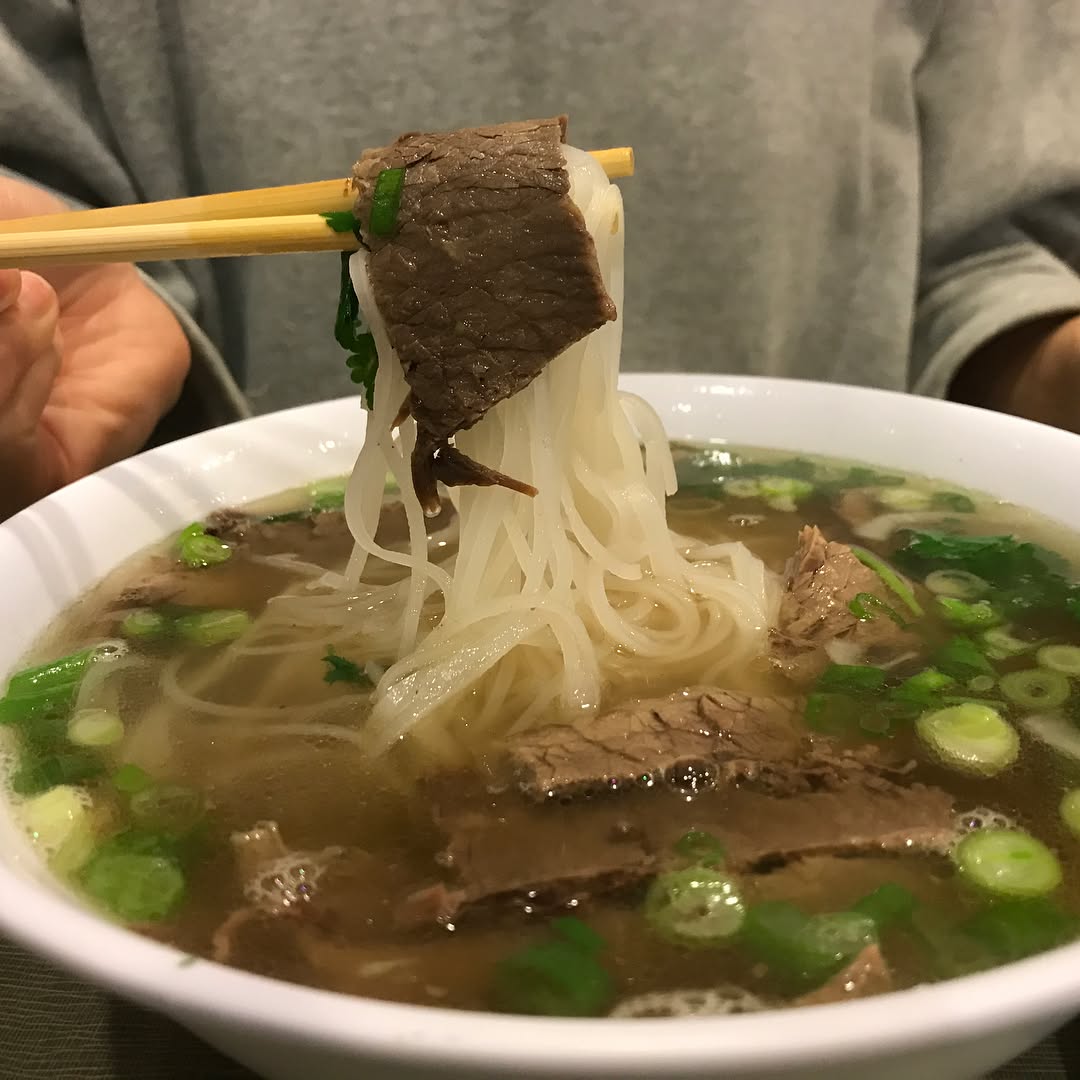 Vietnamese Dinner tonight at  we had pho and chicken curry