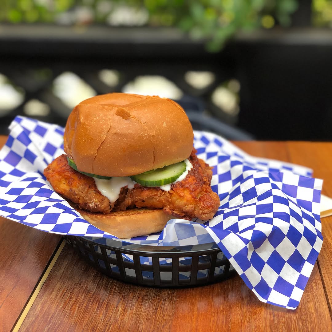 Harissa Chicken Sandwich at the