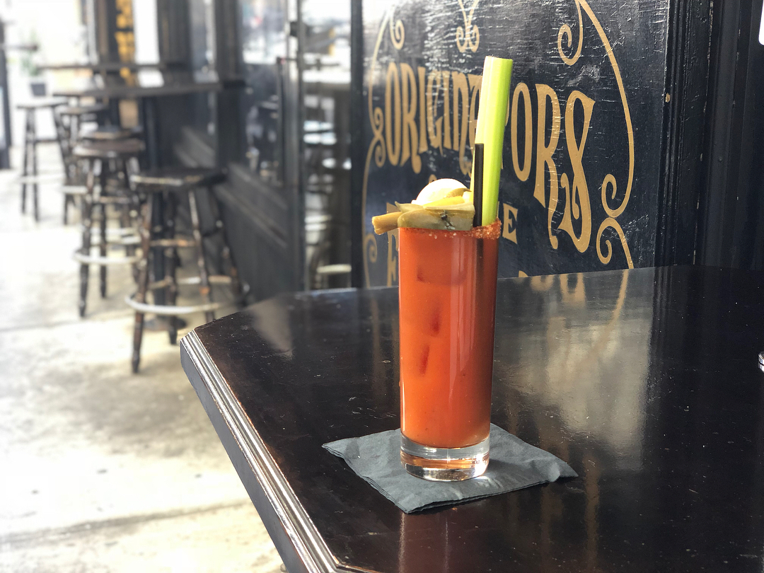 Pork Sandwich and Bloody Mary  I haven’t had it in a long time