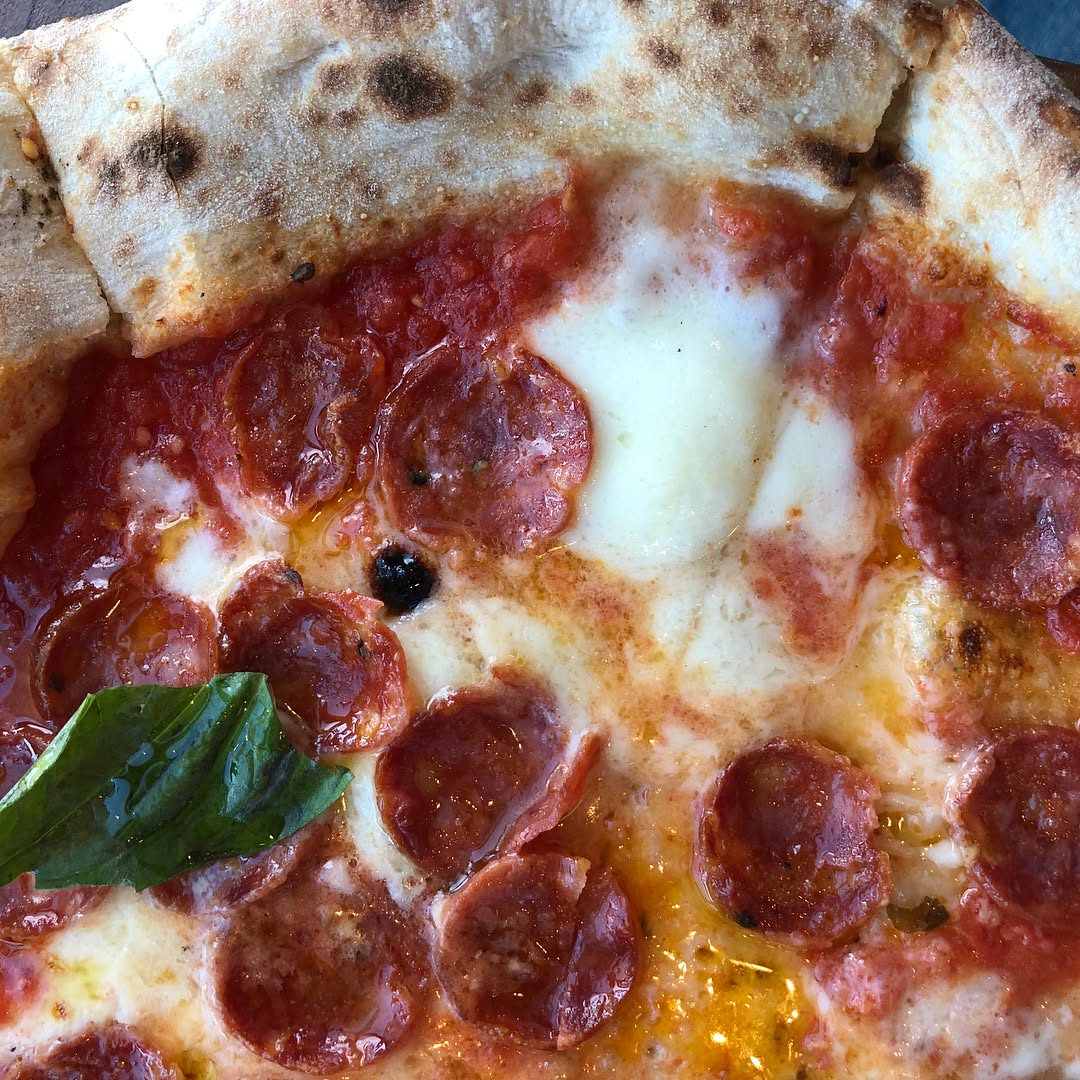 Pizza, pasta, canoli, gelato, and lasagna at   the pizza crust was good, but ...