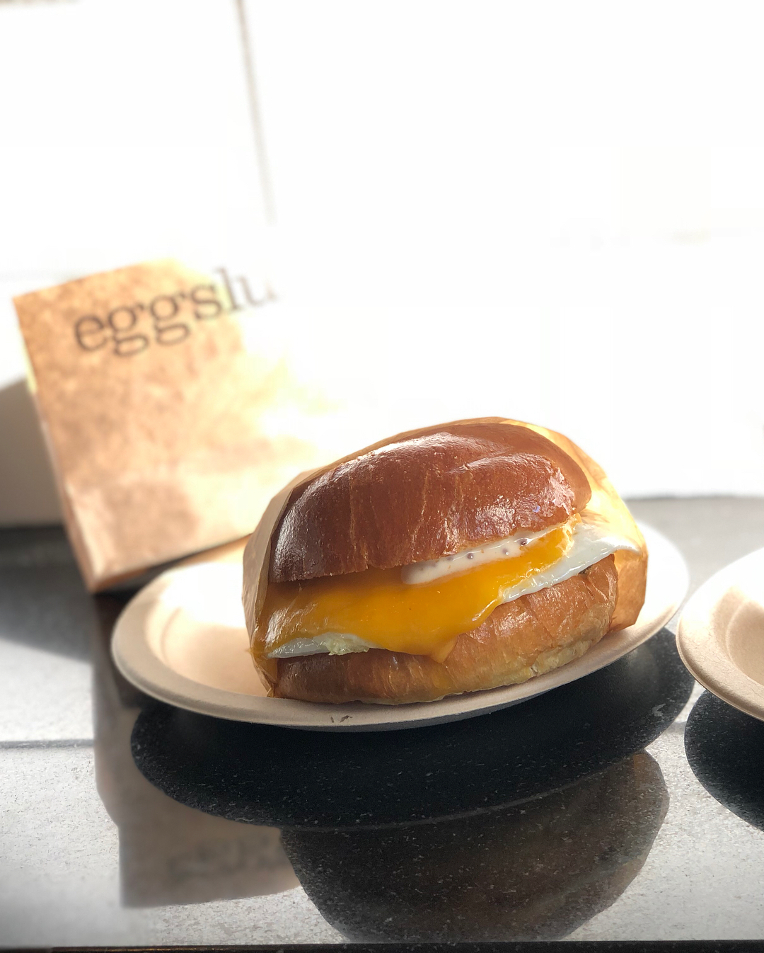 Sausage and egg sando  I love eggs