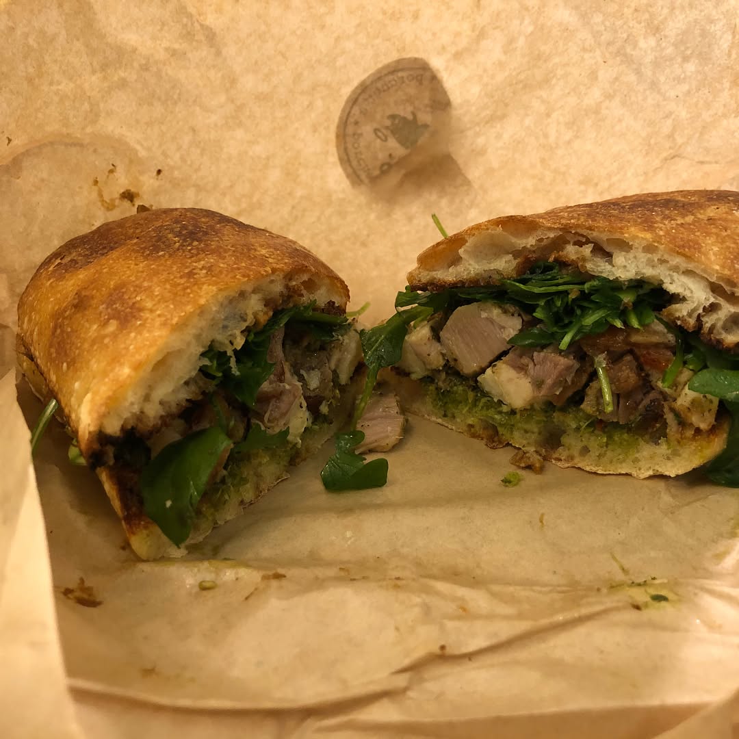 Porchetta Sandwich at   A tasty sandwich