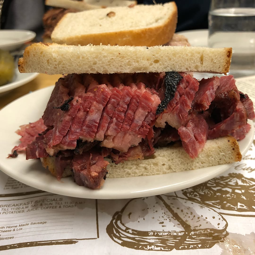 Sandwiches  we had the brisket, corned beef, and pastrami