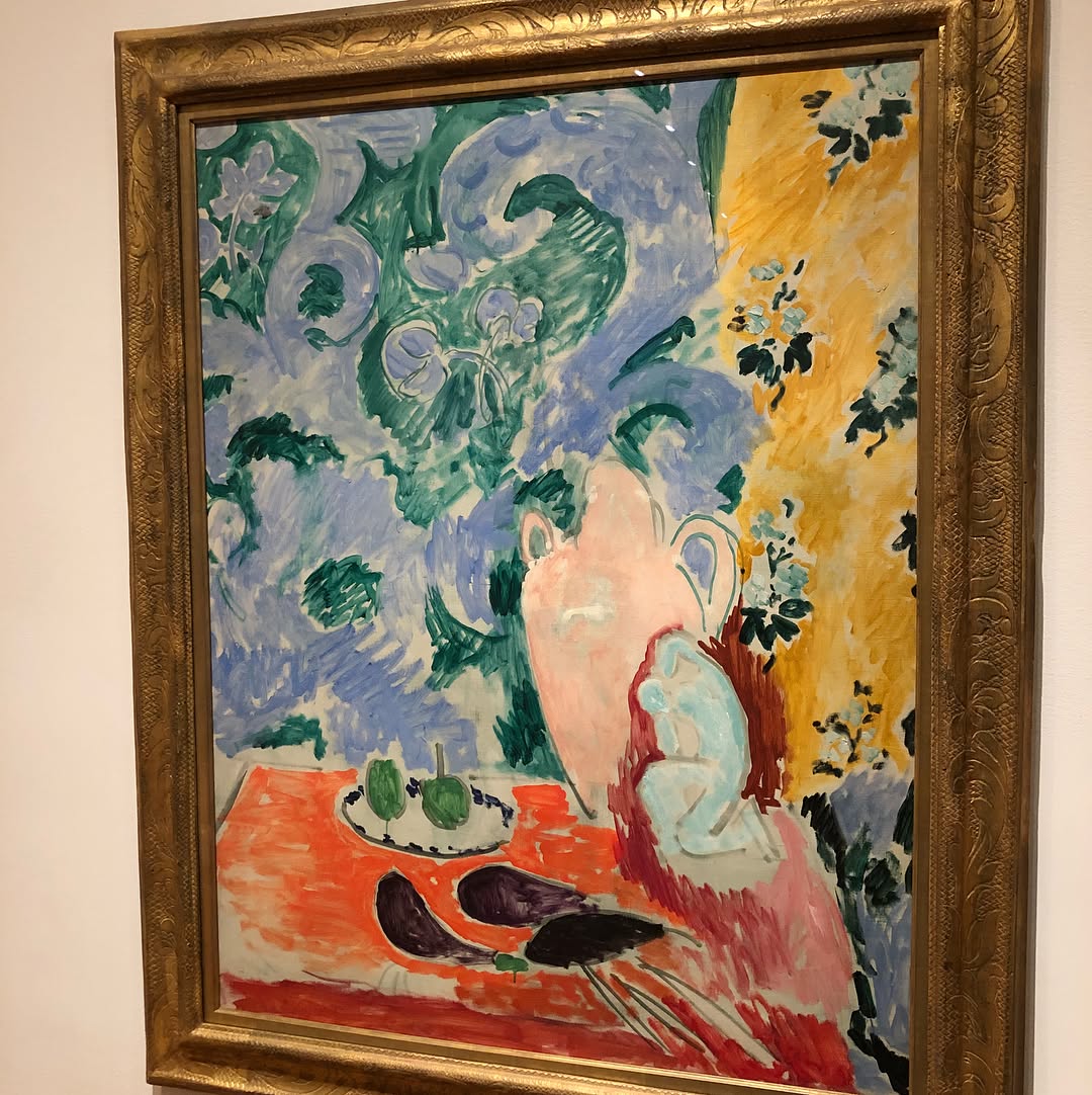 Saw some paint on canvas from some dudes - Claude, Paul, another Paul, Henri,...