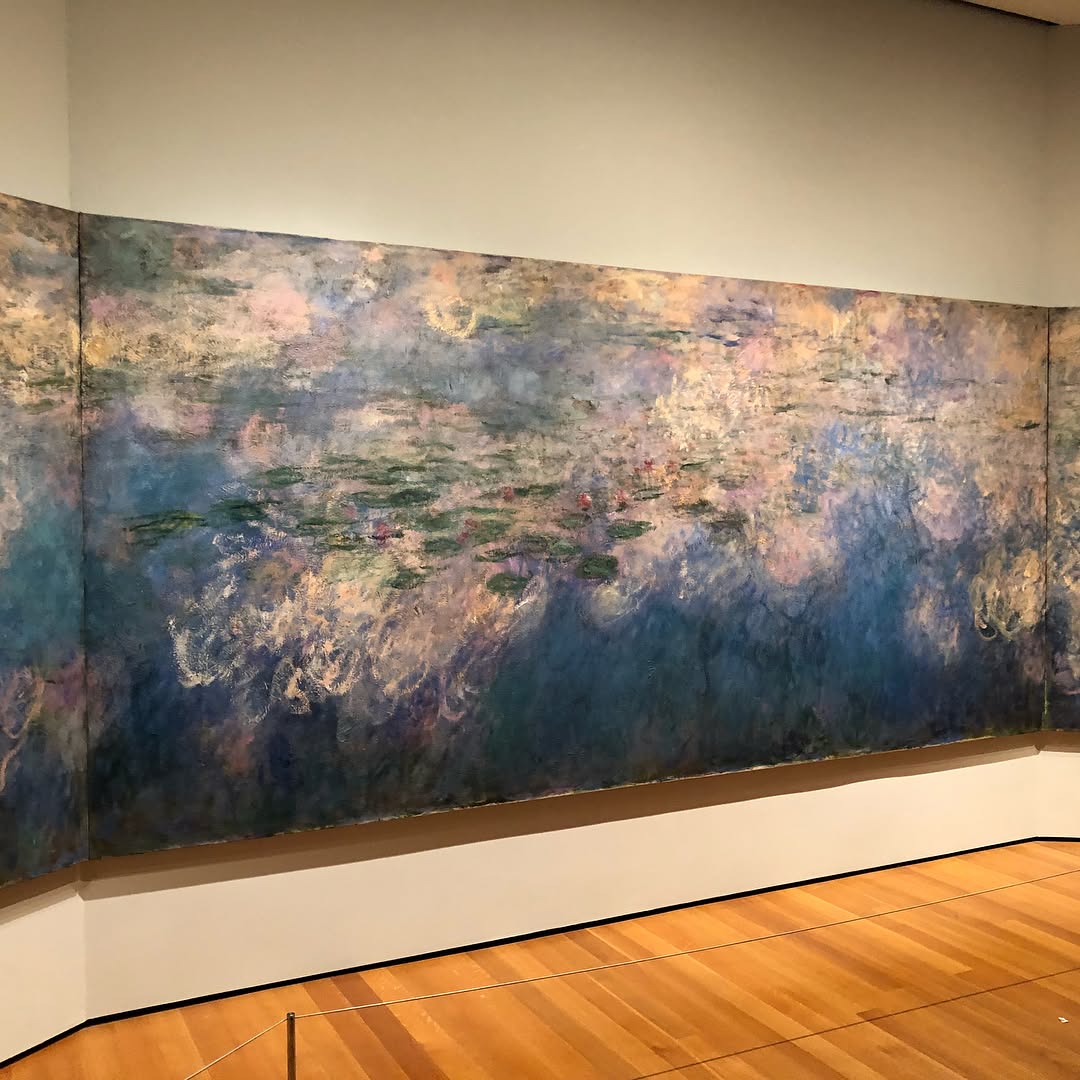 Saw some paint on canvas from some dudes - Claude, Paul, another Paul, Henri,...