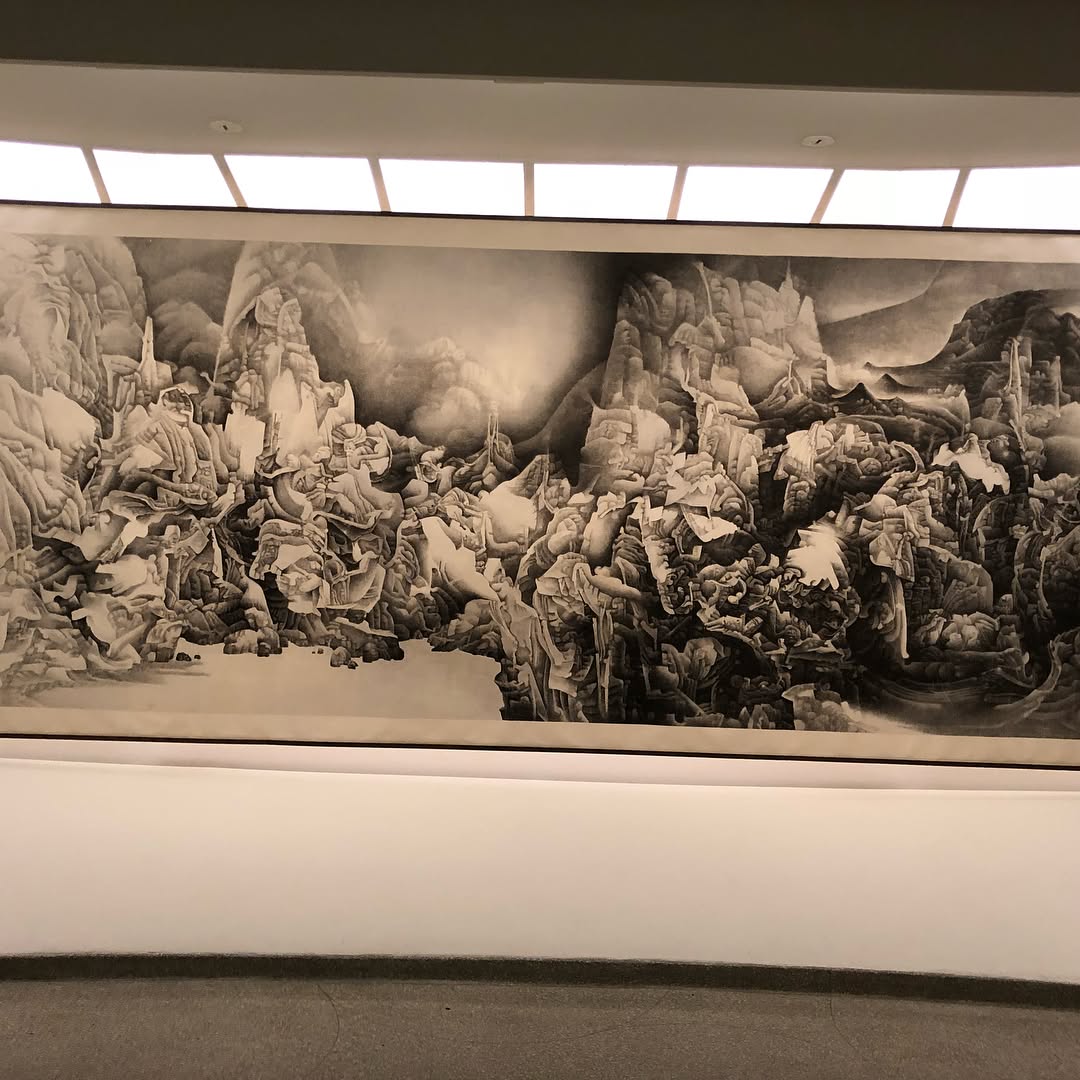 An afternoon  Saw works from     there is an excellent exhibit featuring work...