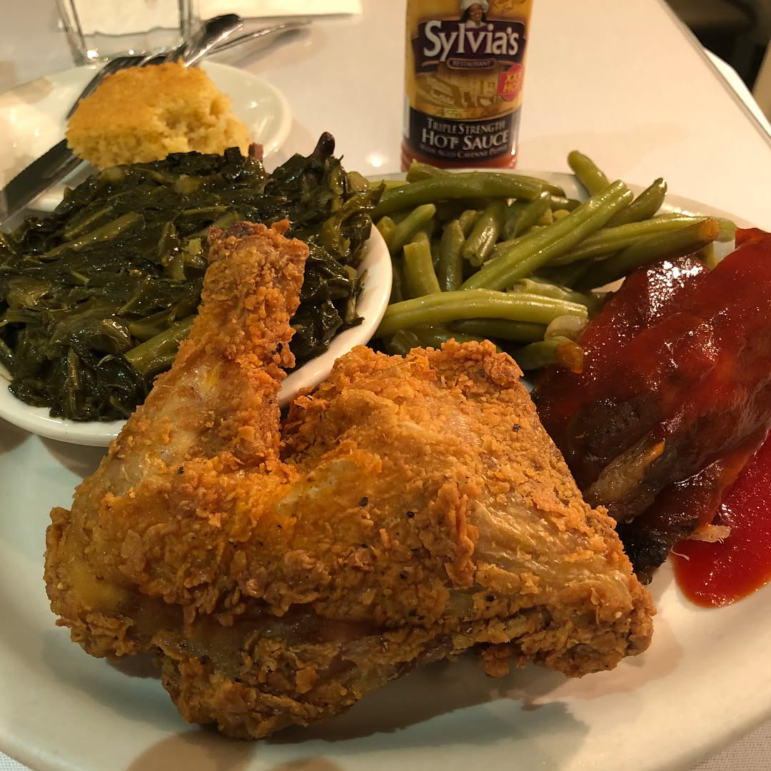Harlem Fried Chicken at Sylvia’s Restaurant
