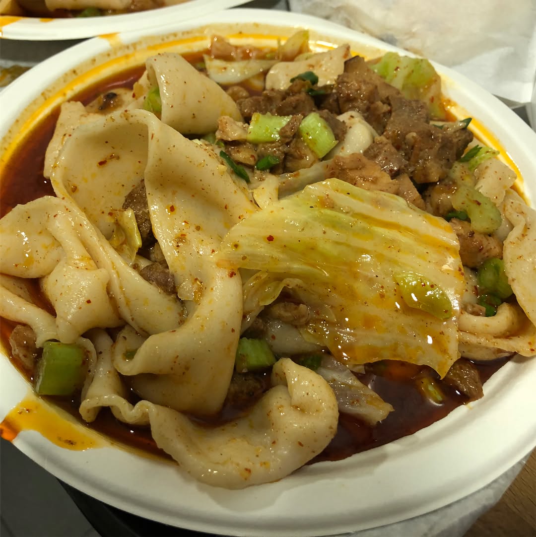 Rou Jia Mou, Spicy Lamb Noodles, and Spicy Chicken Noodles