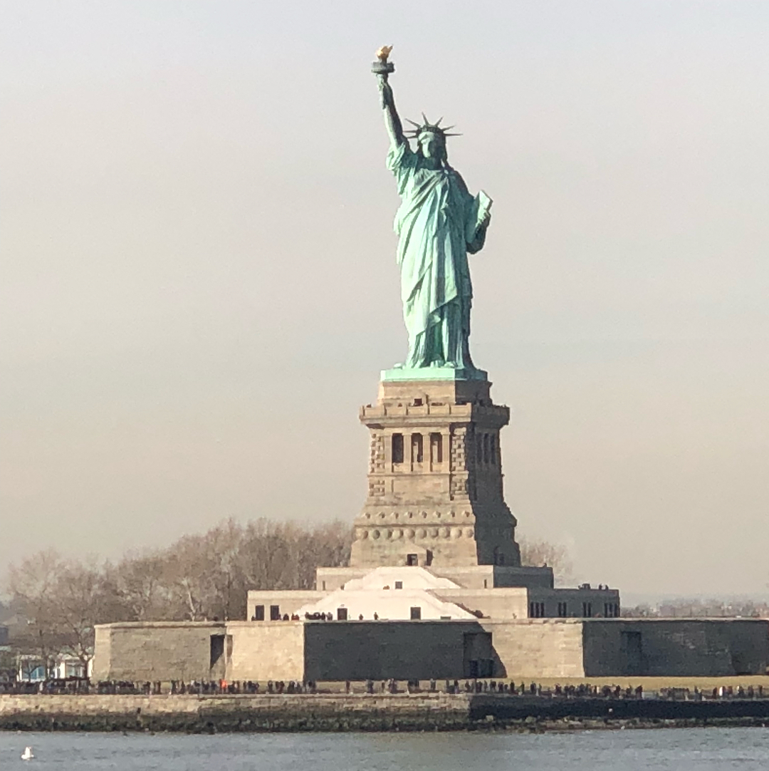 Views of Lady Liberty on the Staten Island Ferry