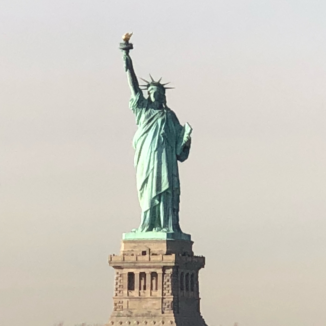 Views of Lady Liberty on the Staten Island Ferry