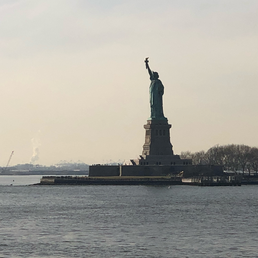 Views of Lady Liberty on the Staten Island Ferry