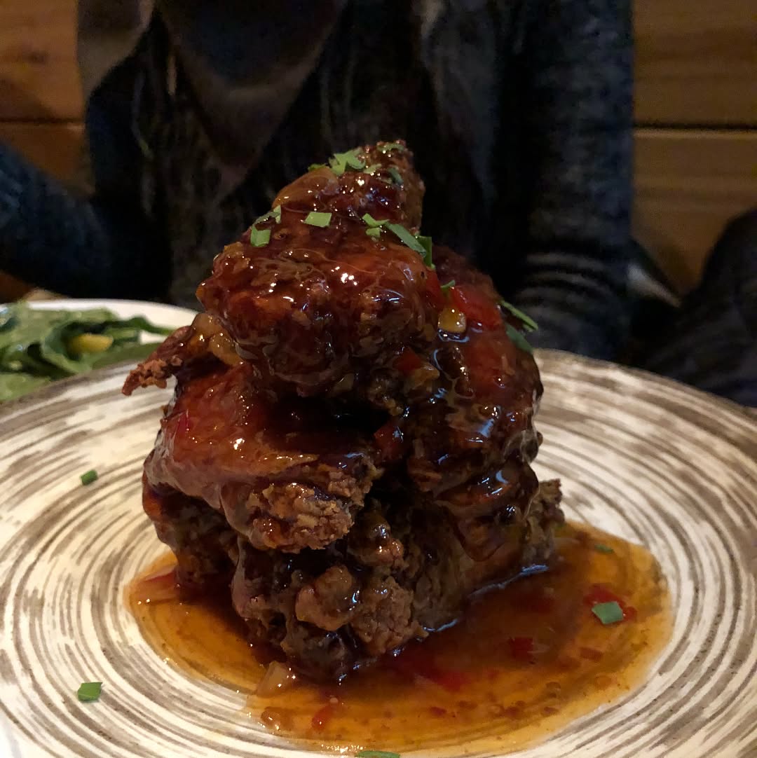 Yet another hot bowl of ramen noodle soup at  in Brooklyn