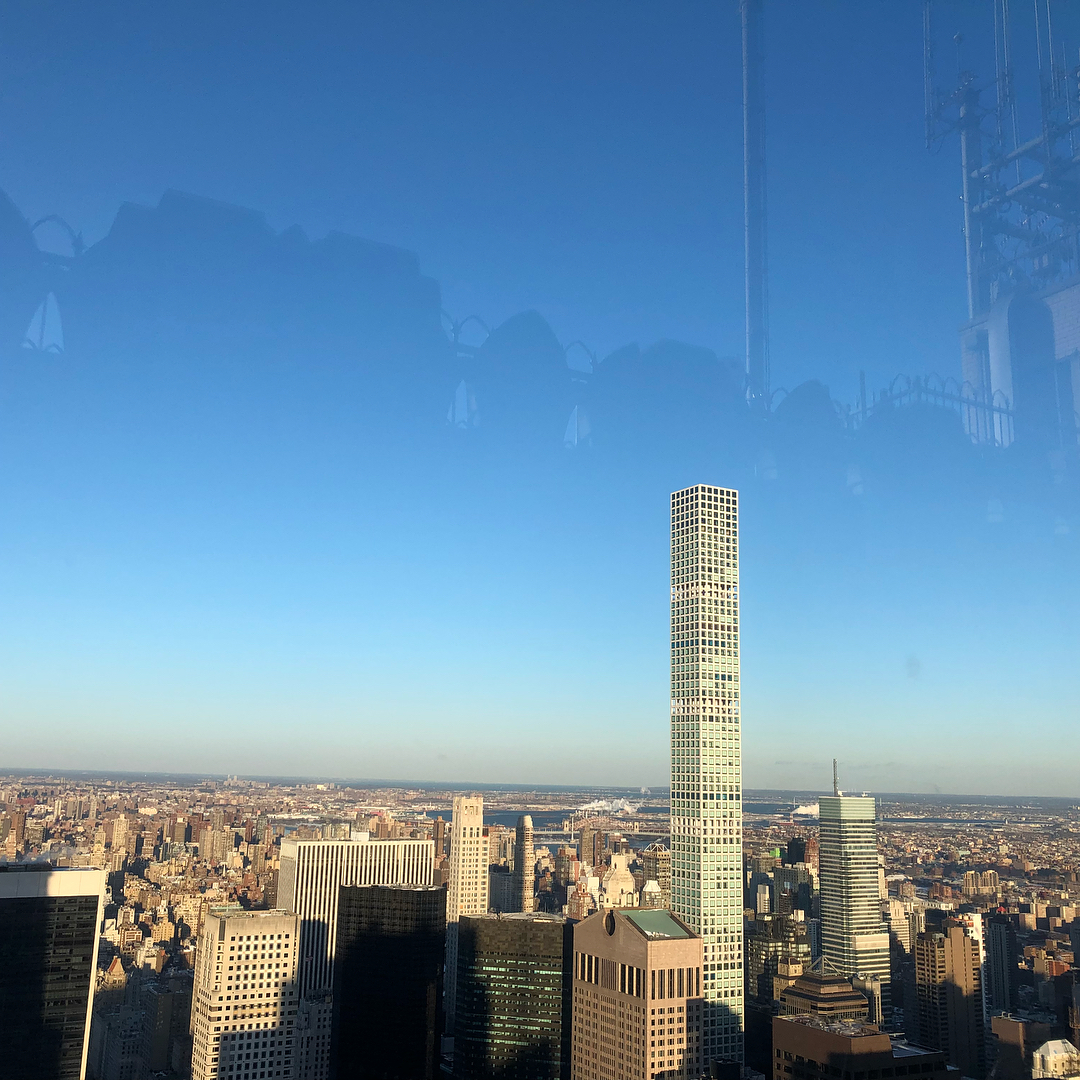 Views from the Top of the Rock  We got lucky and arrived when the crowds were...