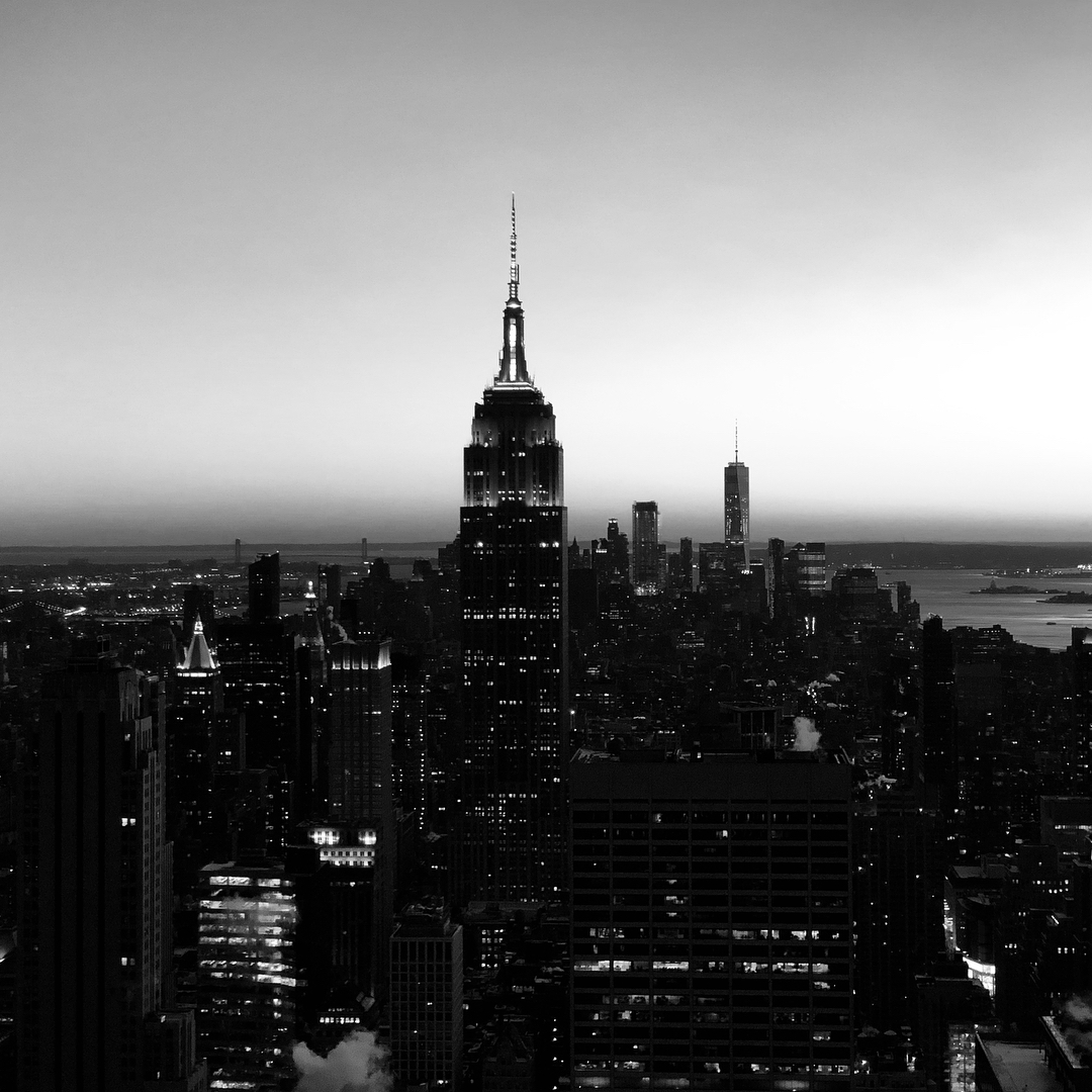 Views from the Top of the Rock  We got lucky and arrived when the crowds were...