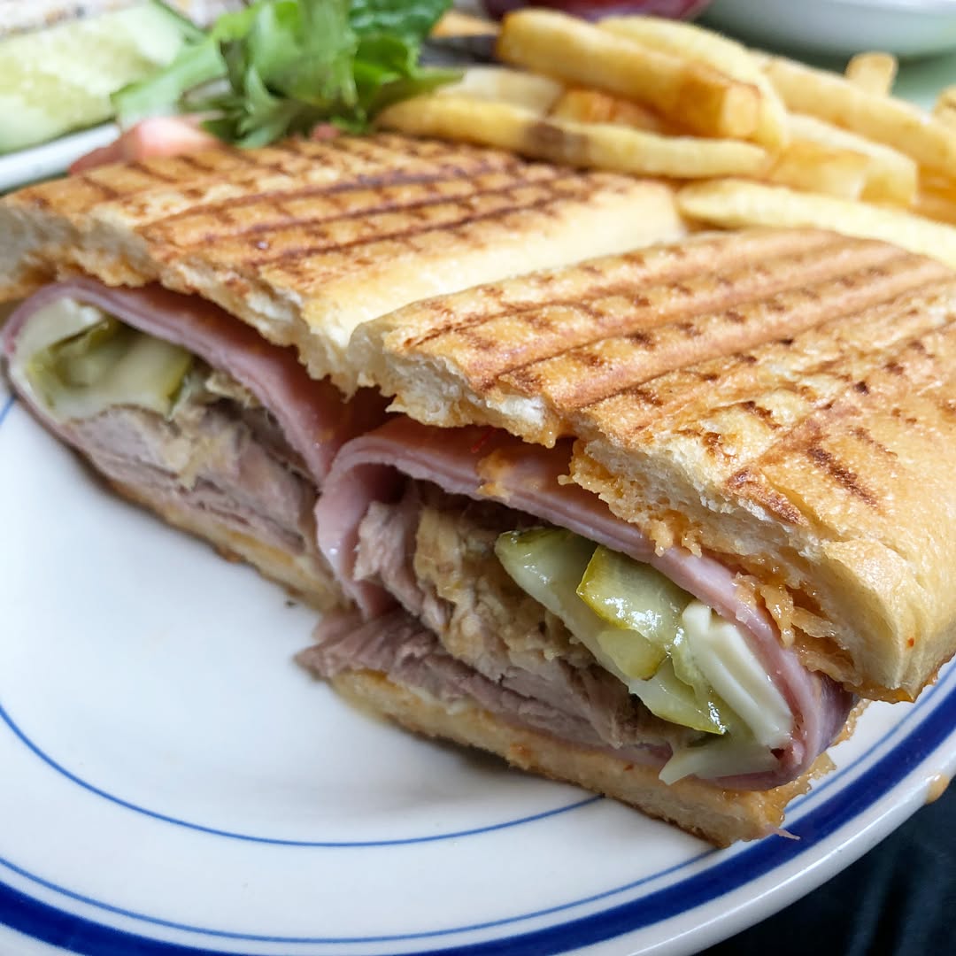 The Cuban sandwich  Also consumed Mexican Corn and Chicken Noodle Soup