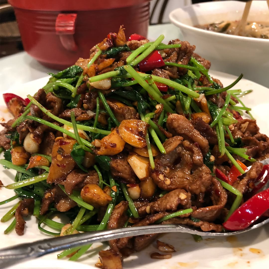 She said it is the best hunan restaurant in LA