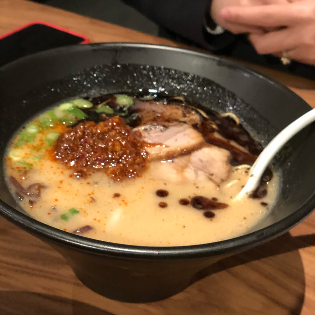 A chilly windy day in   Had some hot and hearty   had the karaka - the spicy ...