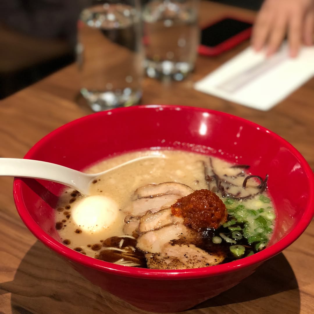 A chilly windy day in   Had some hot and hearty   had the karaka - the spicy ...