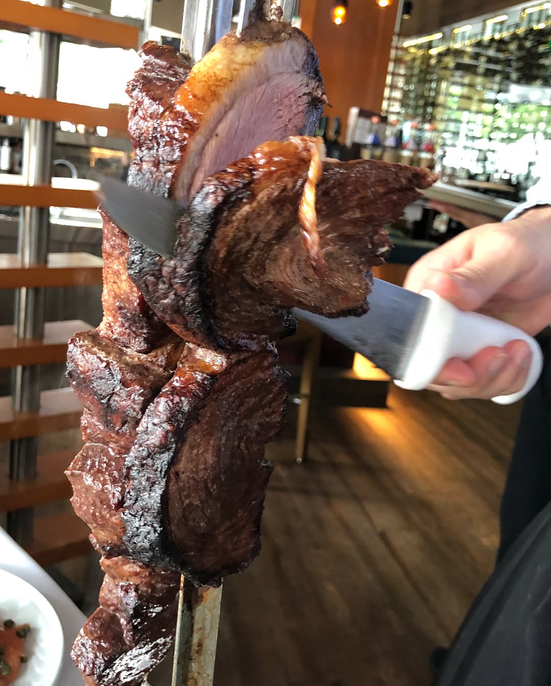Picanha at lunch at Fogo de Chão