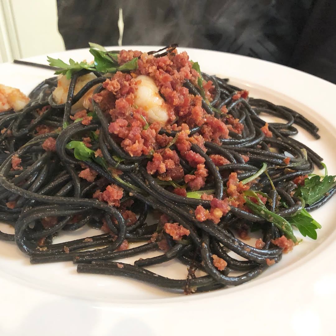 Dinner with an old friend from Shanghai