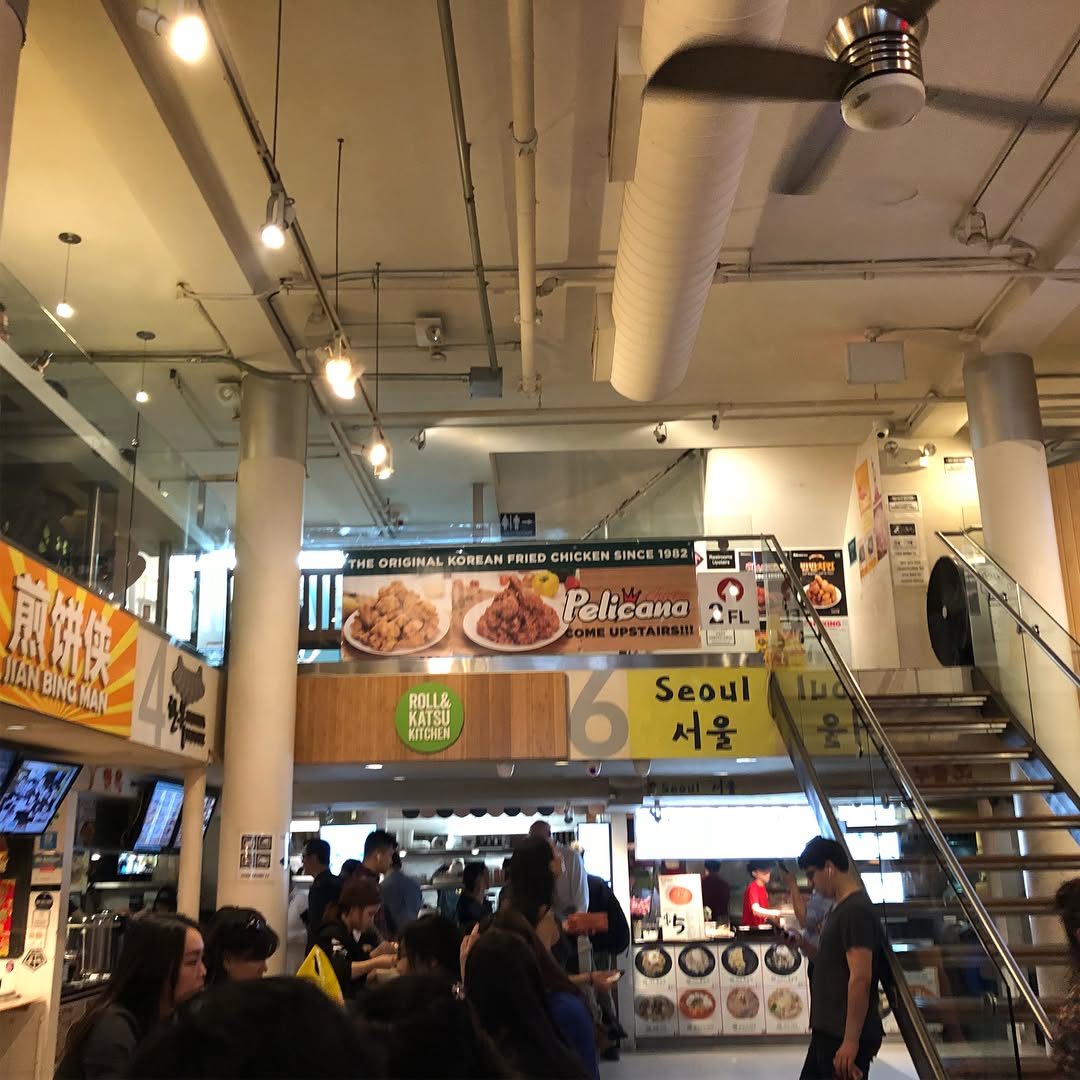 Quick lunch at NYC KTown Food Gallery